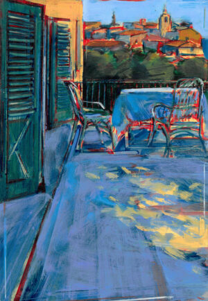 Evening Light- Balcony Exterior